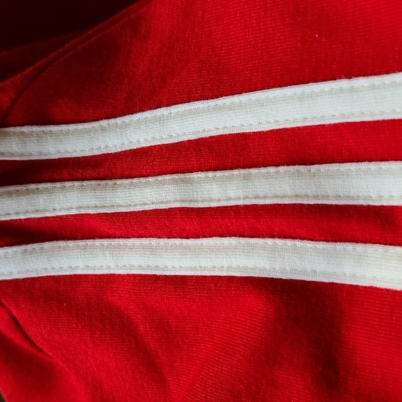 Adidas University of Nebraska Huskers Long Sleeve Cotton Shirt Size Small - Picture 7 of 7